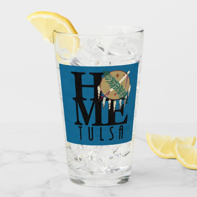 Verre ACCUEIL Tulsa Oklahoma (Devant glace)