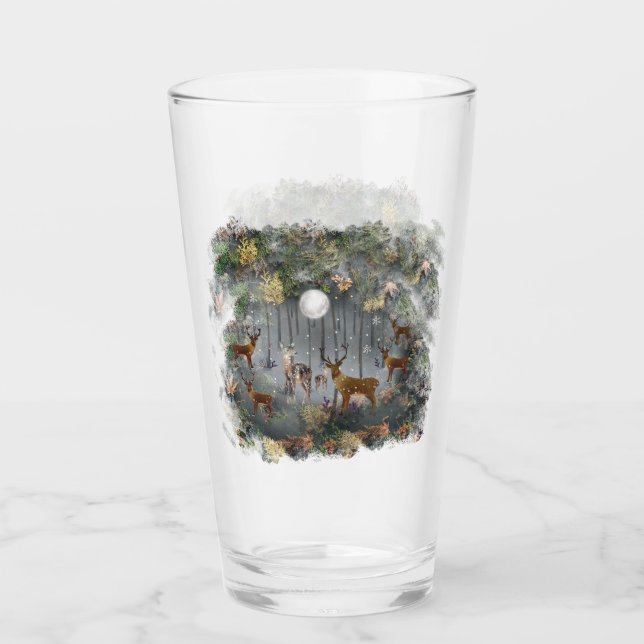 Verre Adorable Rindeer La Nuit (Devant)