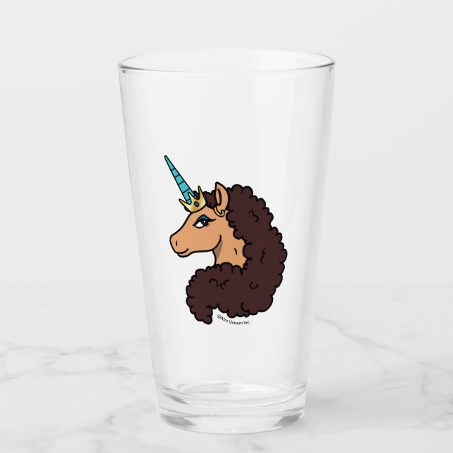 Verre Afro Unicorn | Divin (Devant)