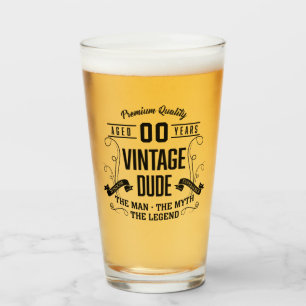 Verre Âge Vintage des Duds