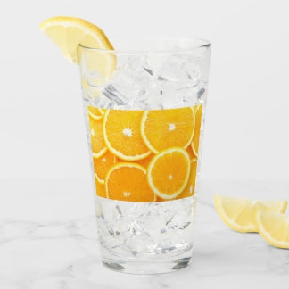 Verre agrume d'orange de citron