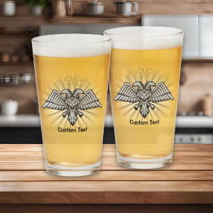 Verre Aigle à deux têtes