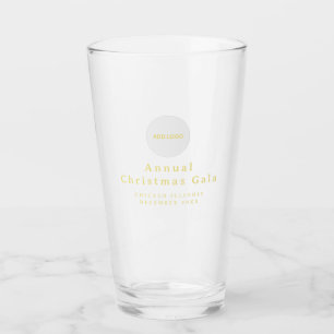 Verre Ajouter Logo Elegant Gold Glass Cup