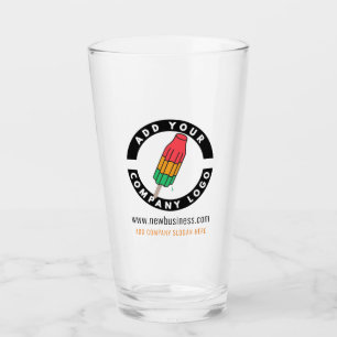 Verre Ajouter votre logo d'entreprise Adresse du site We