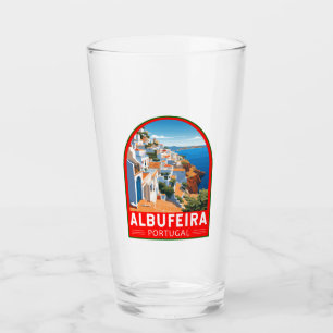 Verre Albufeira Portugal Travel Art Vintage