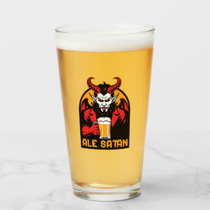 Verre Ale Satan - Boire de la bière