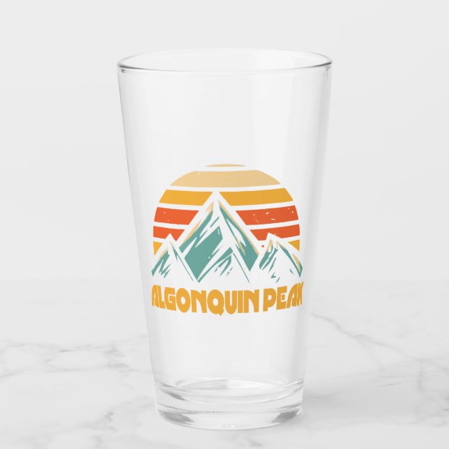 Verre Algonquin Peak Retro Turquoise (Devant)