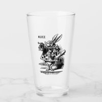 Alice au pays des merveilles vintage Lapin Blanc e