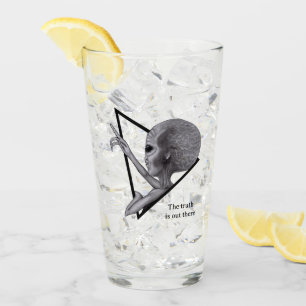 Verre Alien gris, la vérité est là