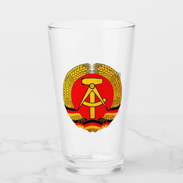 Verre Allemagne de l'Est (DDR, RDA) (Devant)