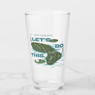 Verre Alligator - Le Lotus Blanc