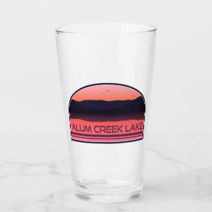 Verre Alum Creek Lake Ohio Red Sunrise