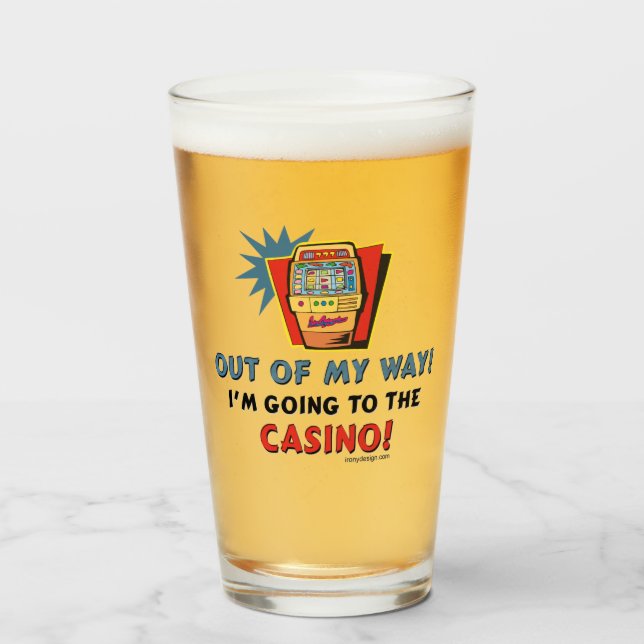 Verre Amants de casino (Devant (rempli))