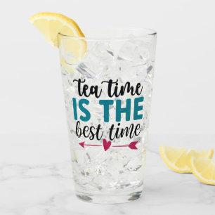 Verre amateurs de thé glacé mignon