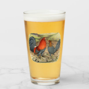 Verre American Game Blue Reds