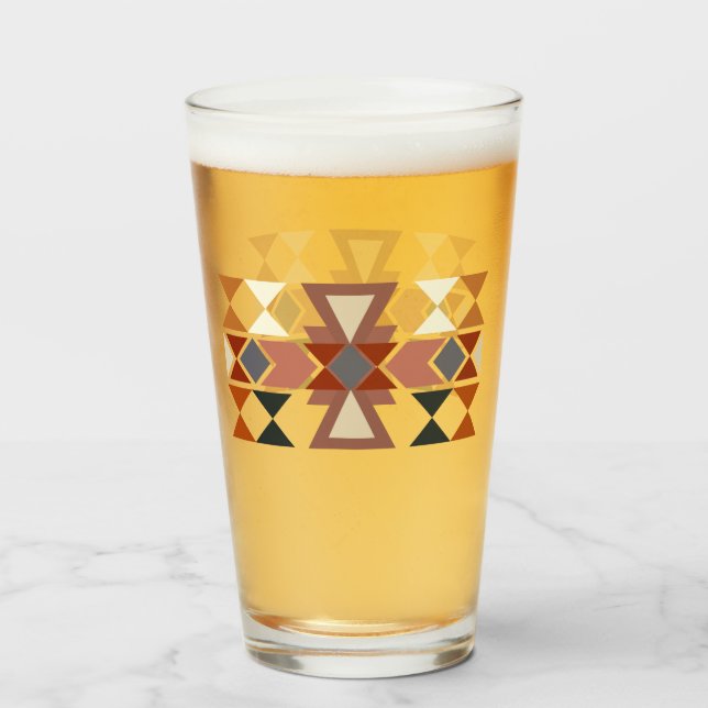 Verre Amérindien (Devant (rempli))