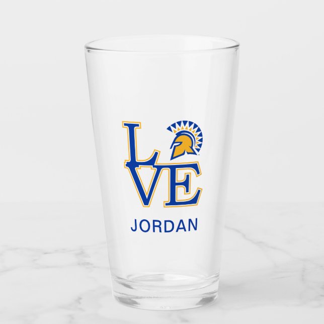Verre Amour d'état de San Jose (Devant)