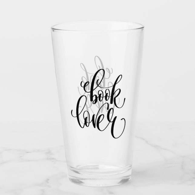 Verre Amoureux des livres (Devant)
