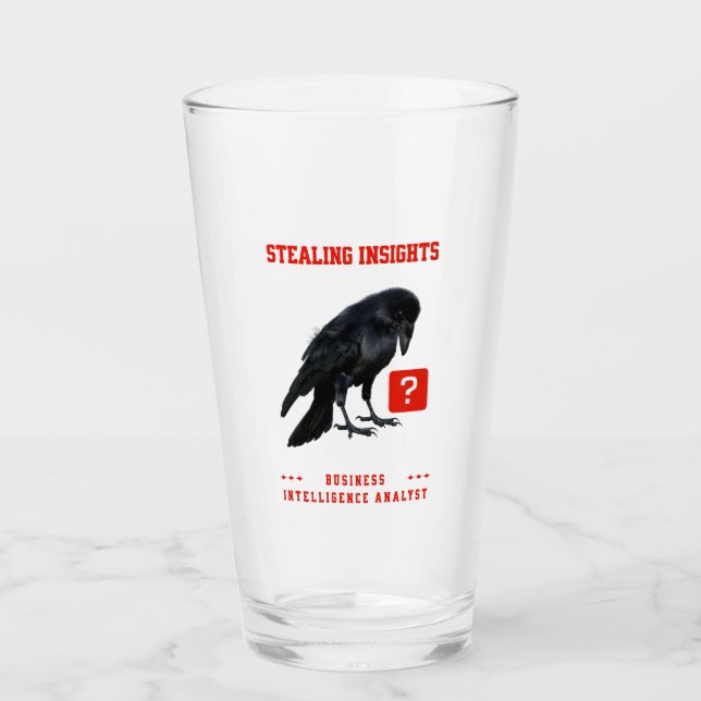 Verre Analyste en intelligence d'affaires Crow (Devant)