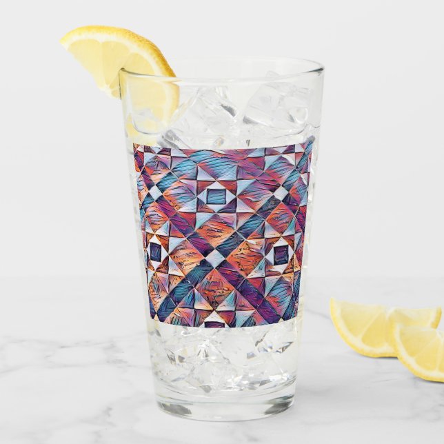 VERRE ANCIENNE ANGLETERRE CARRELAGE SOL (Devant glace)