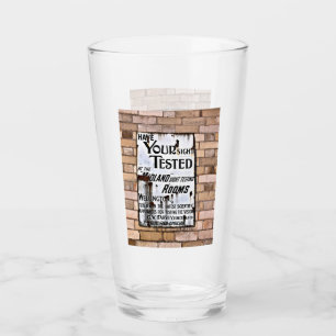 VERRE ANCIENNE ENSEIGNE D'ANGLETERRE