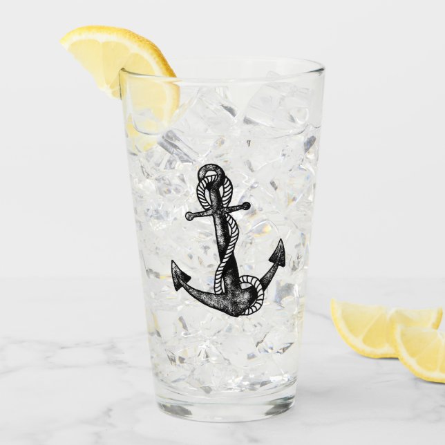 Verre Ancre Naútic  (Devant glace)