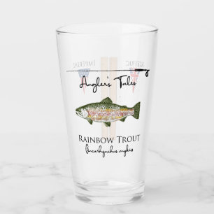 Verre Angler's Tales Pint Glass - Histoire des pêcheurs