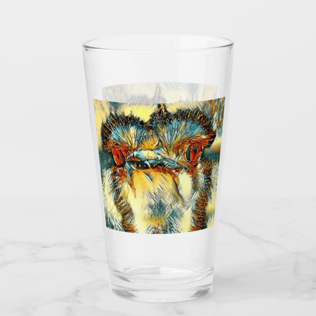 Verre AnimalArt_Bird_008 (Devant)