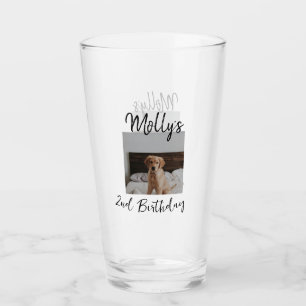 Verre Animateur chien chat animal photo moderne simple