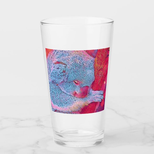 Verre Animaux populaires - Koala (Devant)