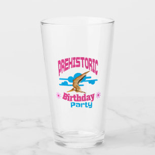 Verre Anniversaire Préhistorique Drôle Ptérodactyle