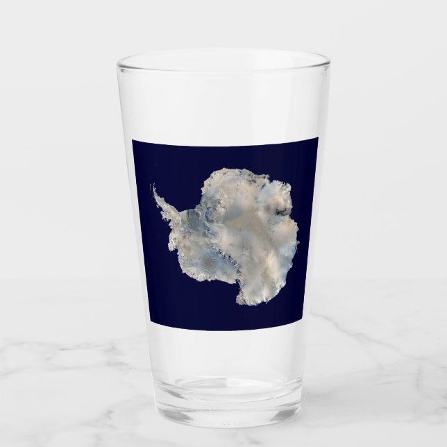 Verre Antarctique (NASA Blue Marble Imagery) (Devant)