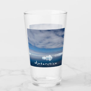 Verre Antarctique paysage photo de glace flottante avec 