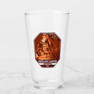 Verre Antelope Canyon Arizona Travel Emblem