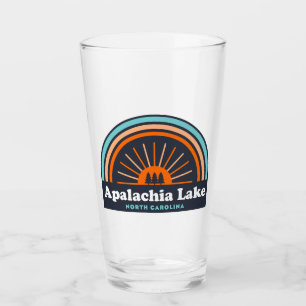Verre Apalachia Lake Caroline du Nord Arc en ciel