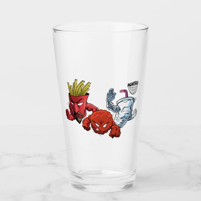 Verre Aqua Ado Force de la faim Anime Graphisme (Devant)