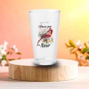 Verre Aquarelle 'Je sais ' Cardinal Personnaliser