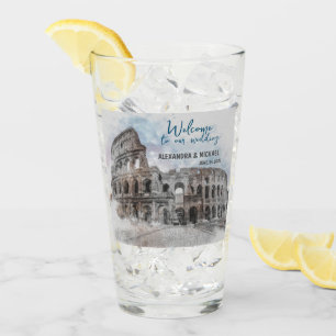 Verre Aquarelle Rome, Italie
