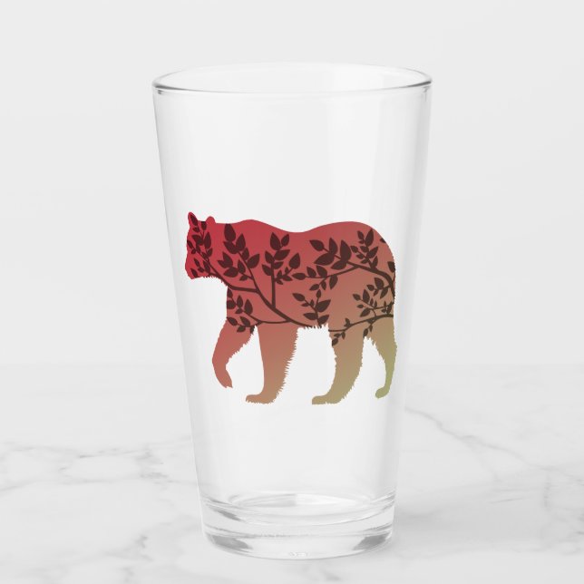 Verre Arbre à ours (Devant)