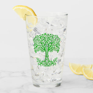 Verre Arbre Celtique Vert De Vie