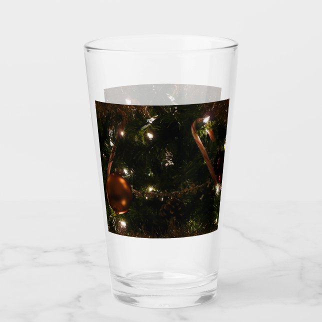 Verre Arbre de Noël III Lieu de vacances (Devant)