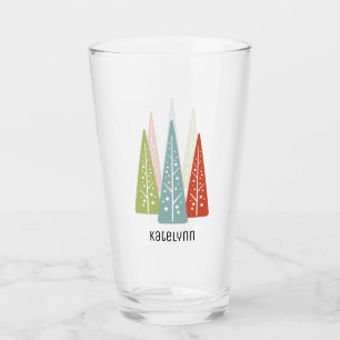 Verre Arbres de Noël modernes du milieu du siècle Pers