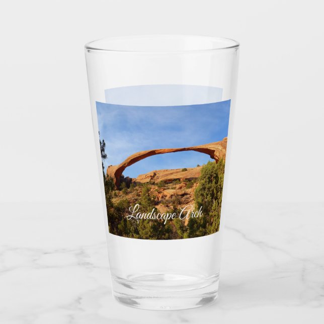 Verre Arc de paysage dans le parc national des Arches (Devant)