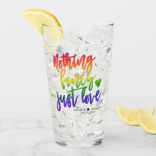 Verre Arc en ciel Rien de fantaisie Juste l'amour   MARI