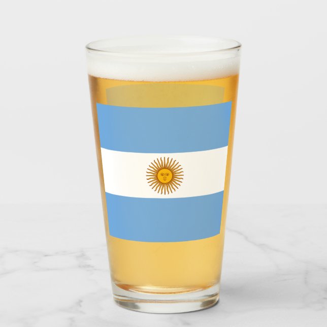 Verre Argentine (Devant (rempli))