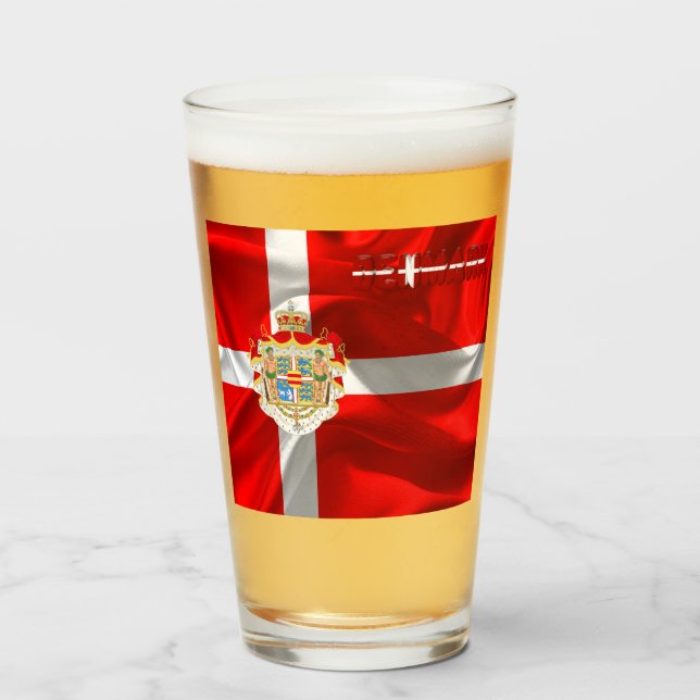 Verre Armoiries du Danemark (Devant (rempli))