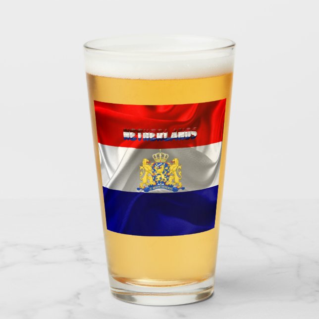 Verre Armoiries du Pays-Bas  (Devant (rempli))