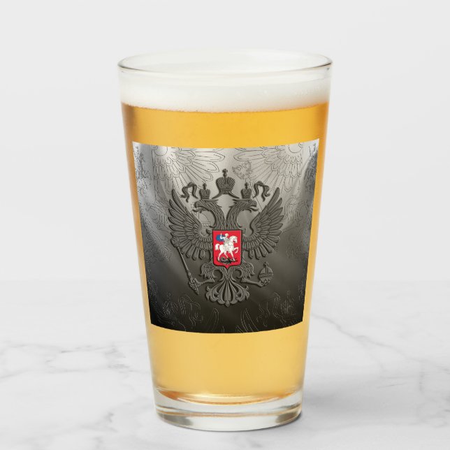 Verre Armoiries russes (Devant (rempli))