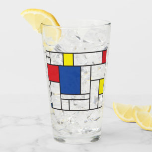 Verre Art Moderne Géométrique Minimaliste De Stijl Mondr