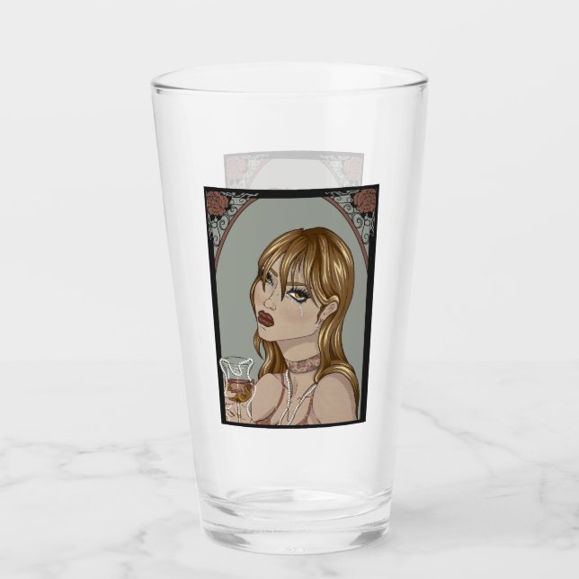 Verre Art Nouveau (Devant)